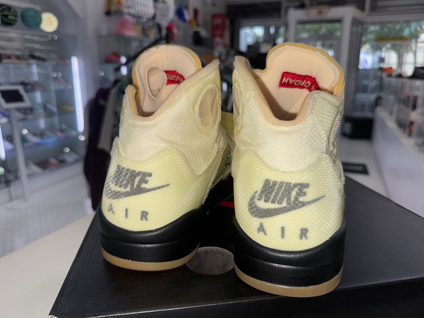 Jordan 5 OFF-WHITE Sail 2020