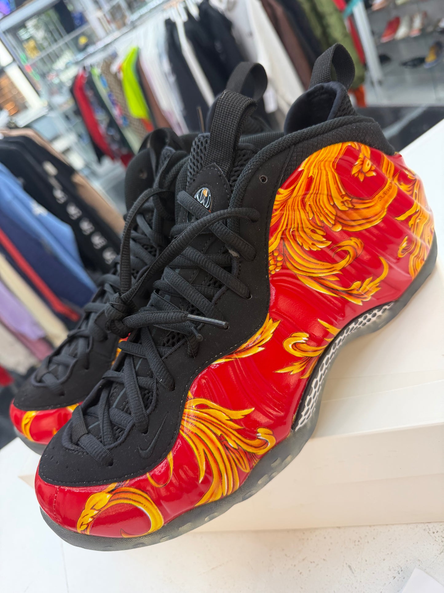 Nike Air Foamposite One Supreme Red 2014