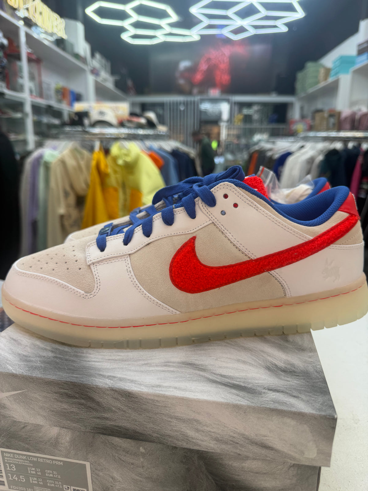 Nike Dunk Low Retro PRM Year of the Rabbit White Rabbit (2023)