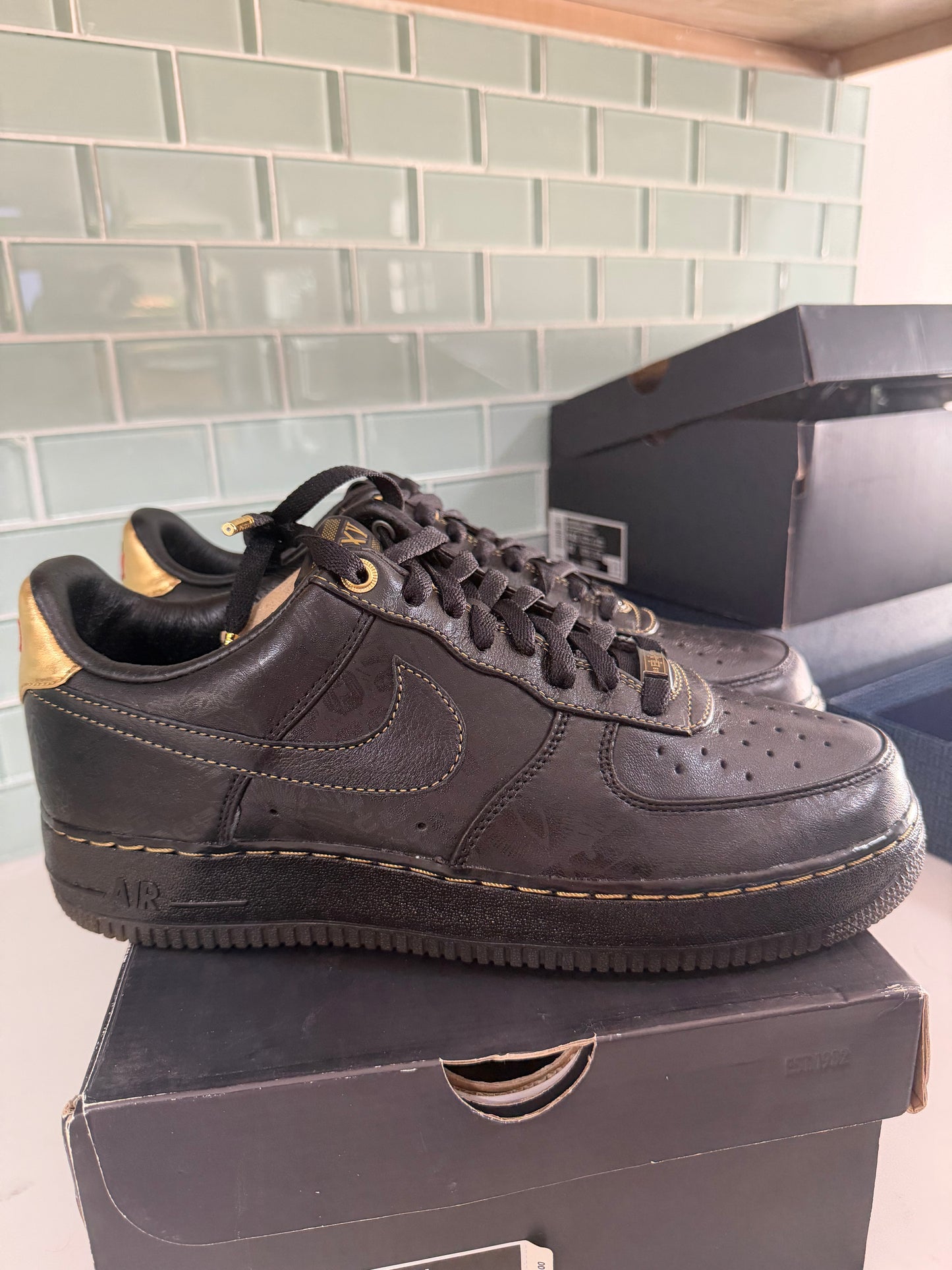 Nike AF1 2011 BHM BLACK HISTORY MONTH
