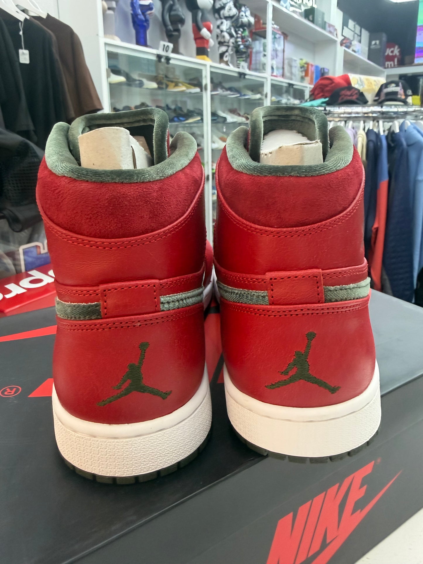 Jordan 1 Retro Premier Red Gucci 2013