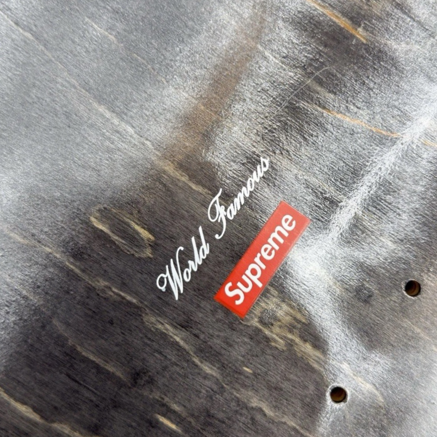 Supreme Bling Box Logo Gold Skate Deck - Skateboard - SS 2022