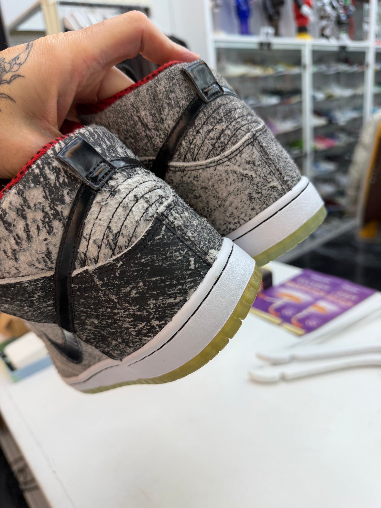 Nike SB Dunk High Salt Stain