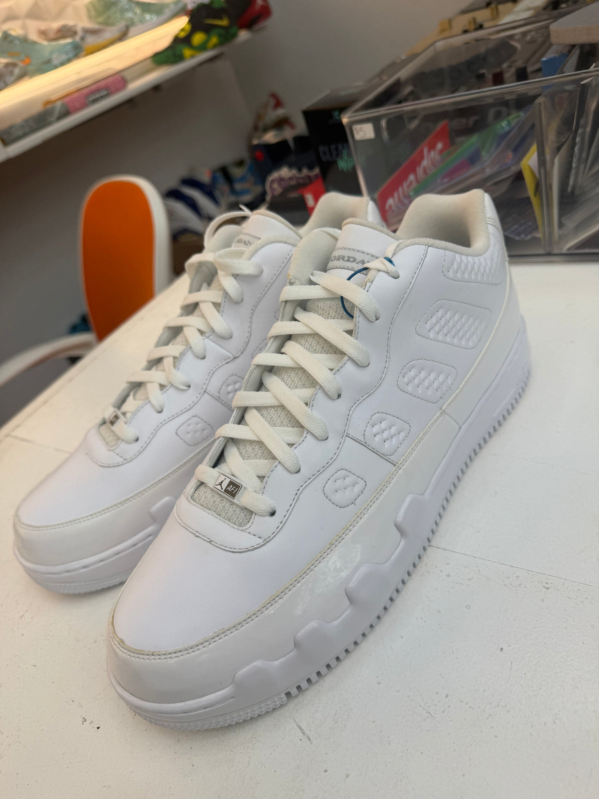 Nike Air Jordan Fusion 9 Low Promo Sample White Size Rare Unreleased  1/1