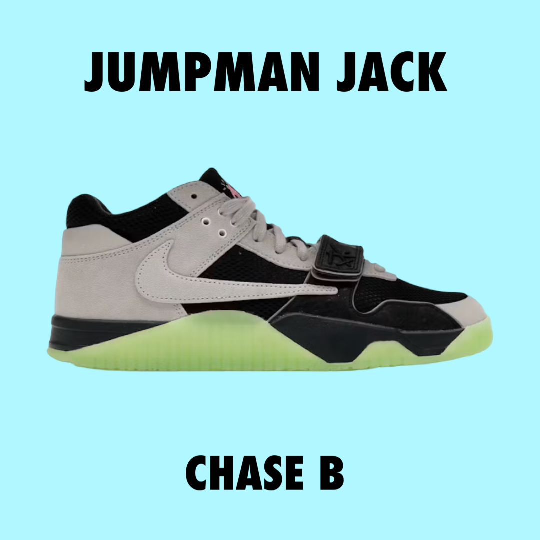 Jordan Jumpman Jack TR Travis Scott × Chase B Black Night silver