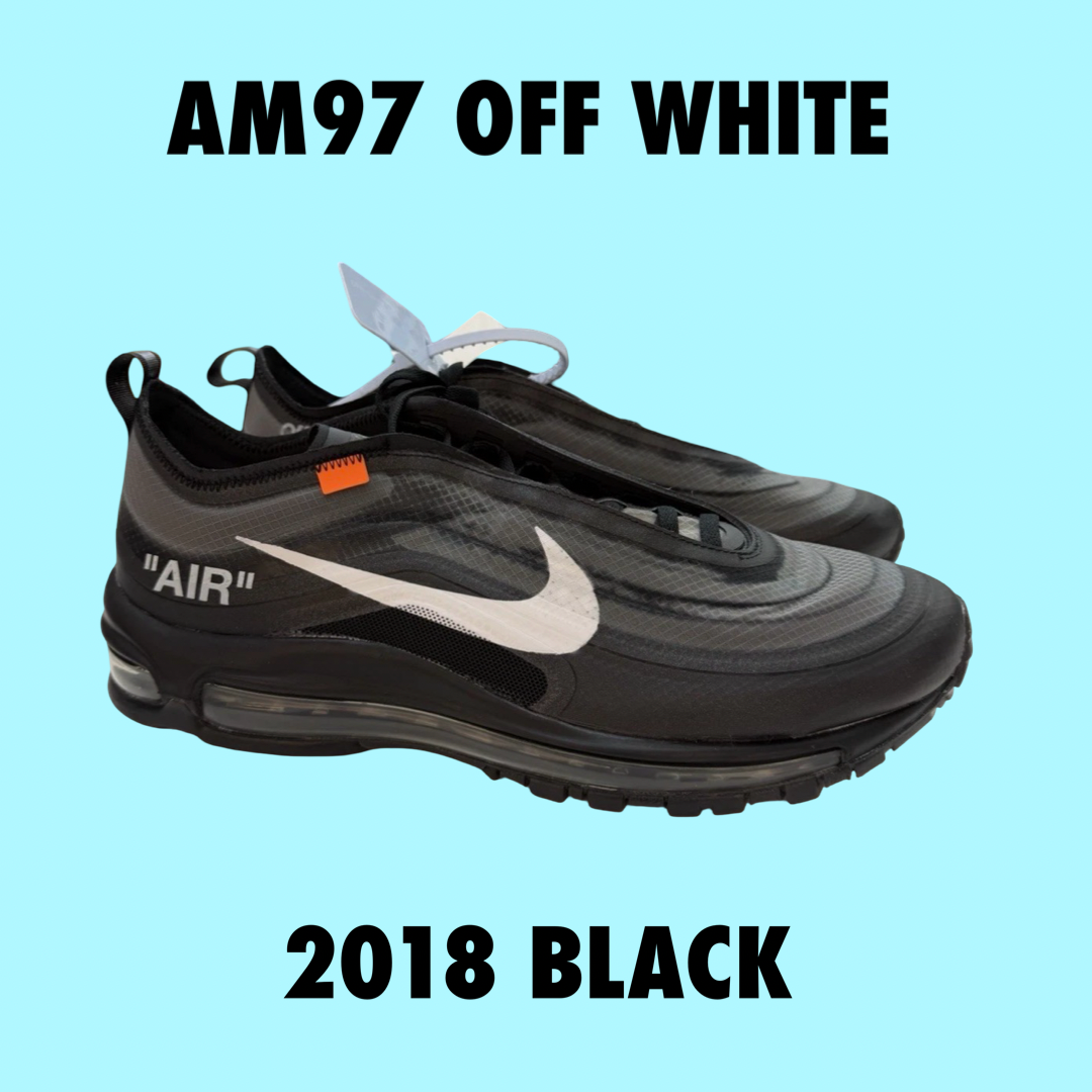 Nike Air Max 97 OFF-WHITE Black 2018