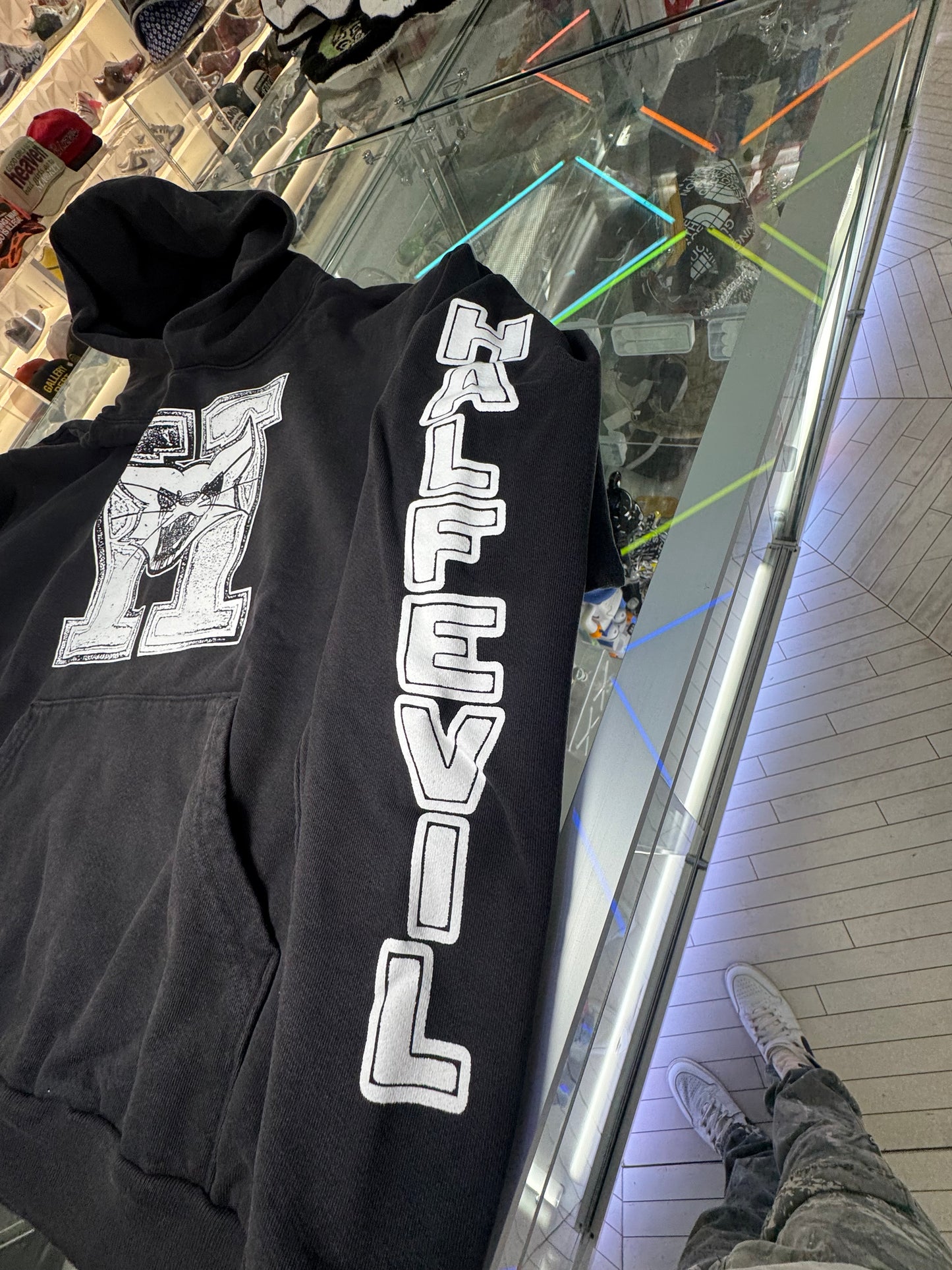 Half Evil - 3 Lives Hoodie