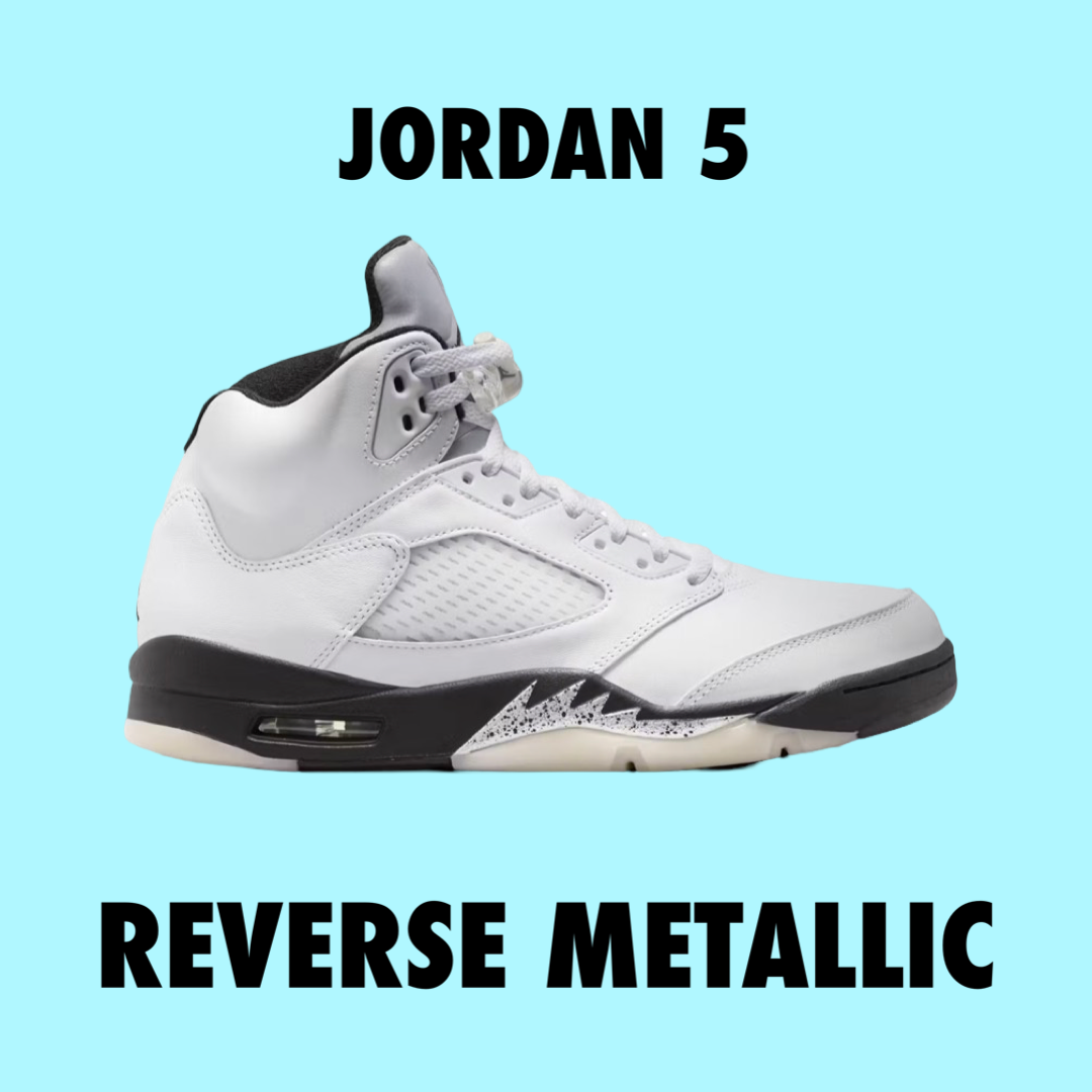 Jordan 5 Retro
Reverse Metallic