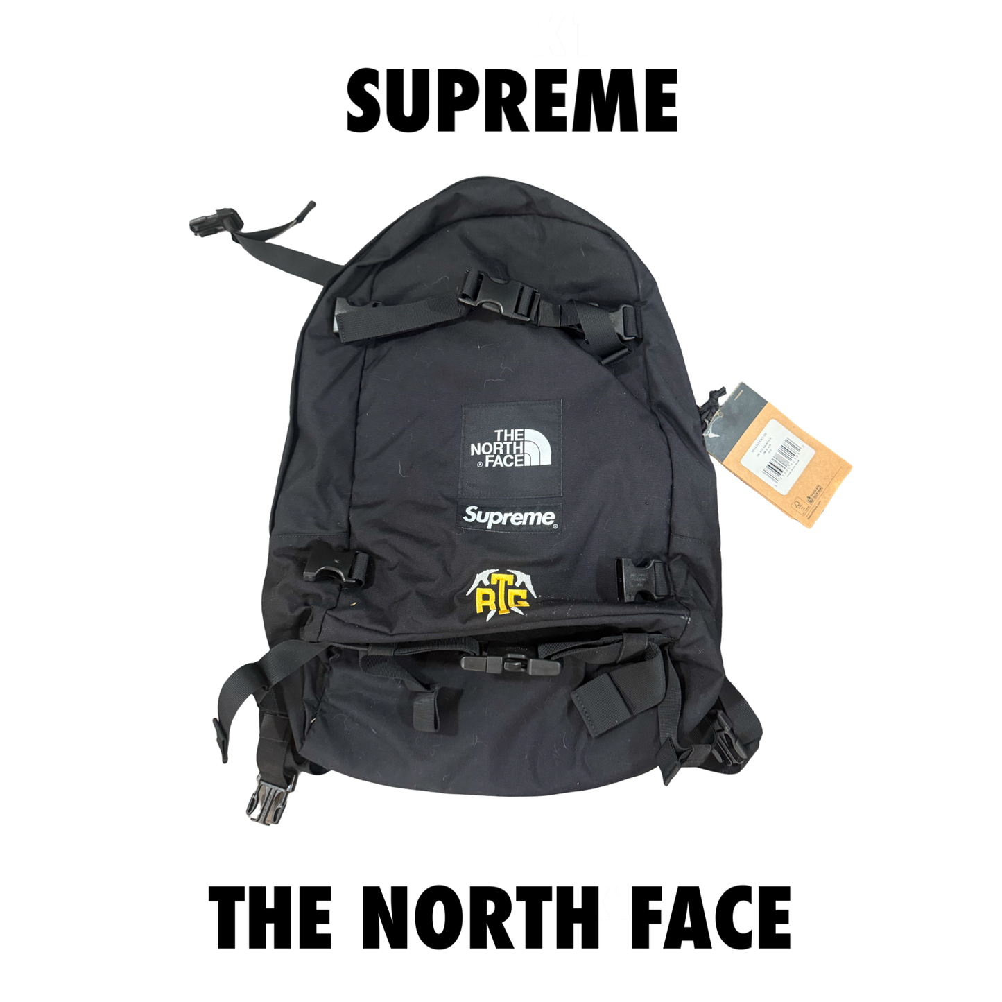 Supreme The North Face RTG Backpack. 35L Black ss20