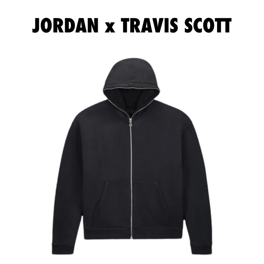 Jordan x Travis Scott Full-Zip Hoodie Black