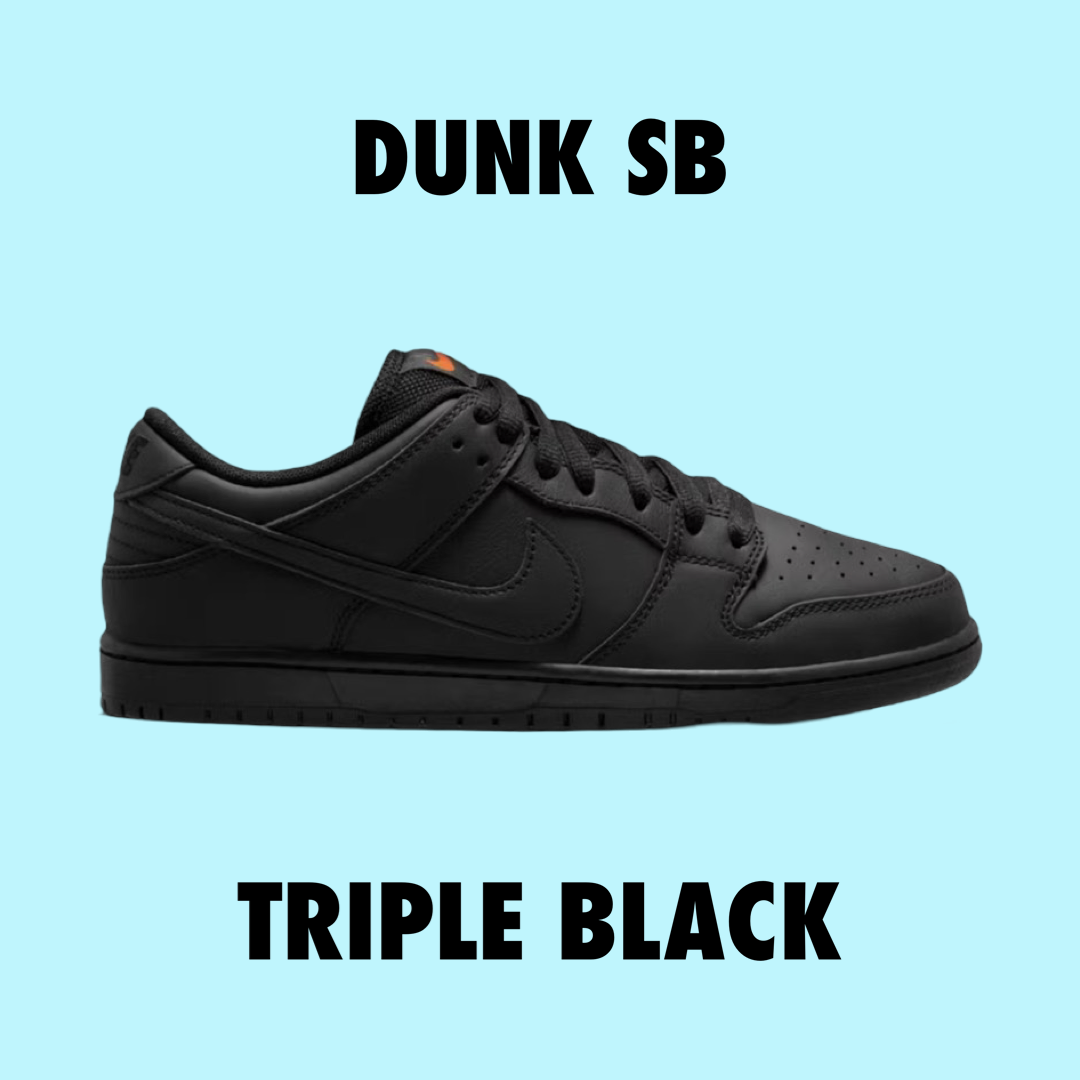 Nike SB Dunk Low Pro
Triple Black