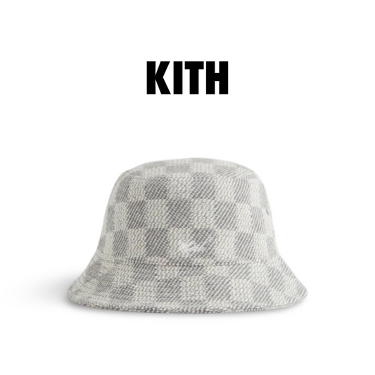 Kith Check Boucle Dawson Bucket Hat