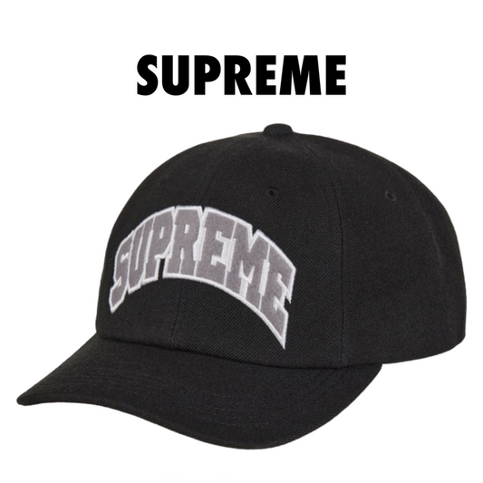 Supreme Felt Arc 6-Panel Black