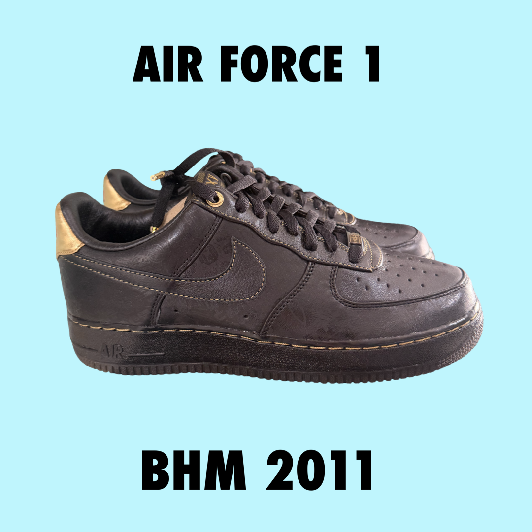 Nike AF1 2011 BHM BLACK HISTORY MONTH