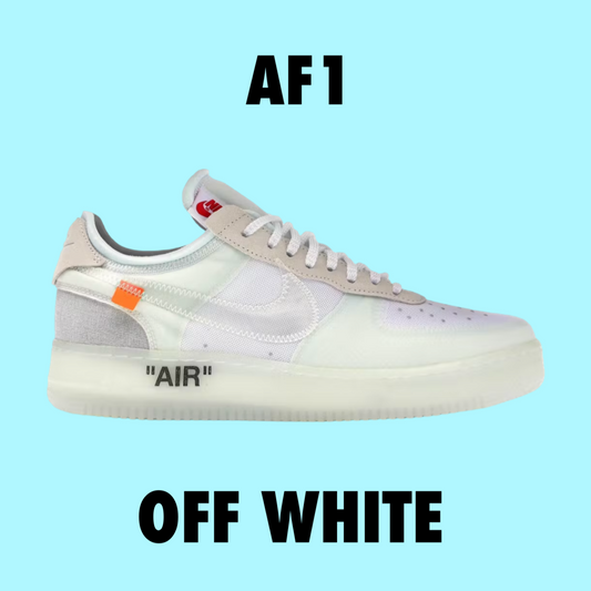 Off White x Nike Air Force 1 Low The Ten 2017