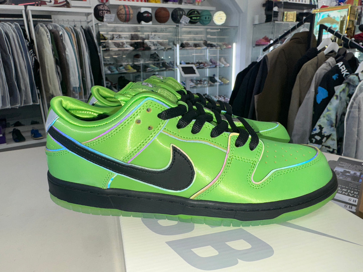 Nike Dunk SB The Powerpuff Girls Buttercup