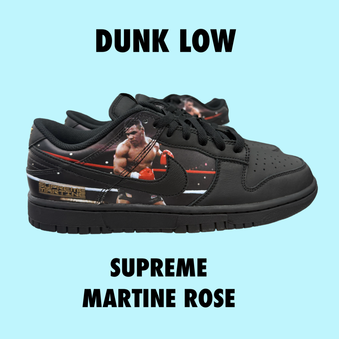 Nike Dunk Low X Supreme X Martine rose Mike Tyson Unreleased