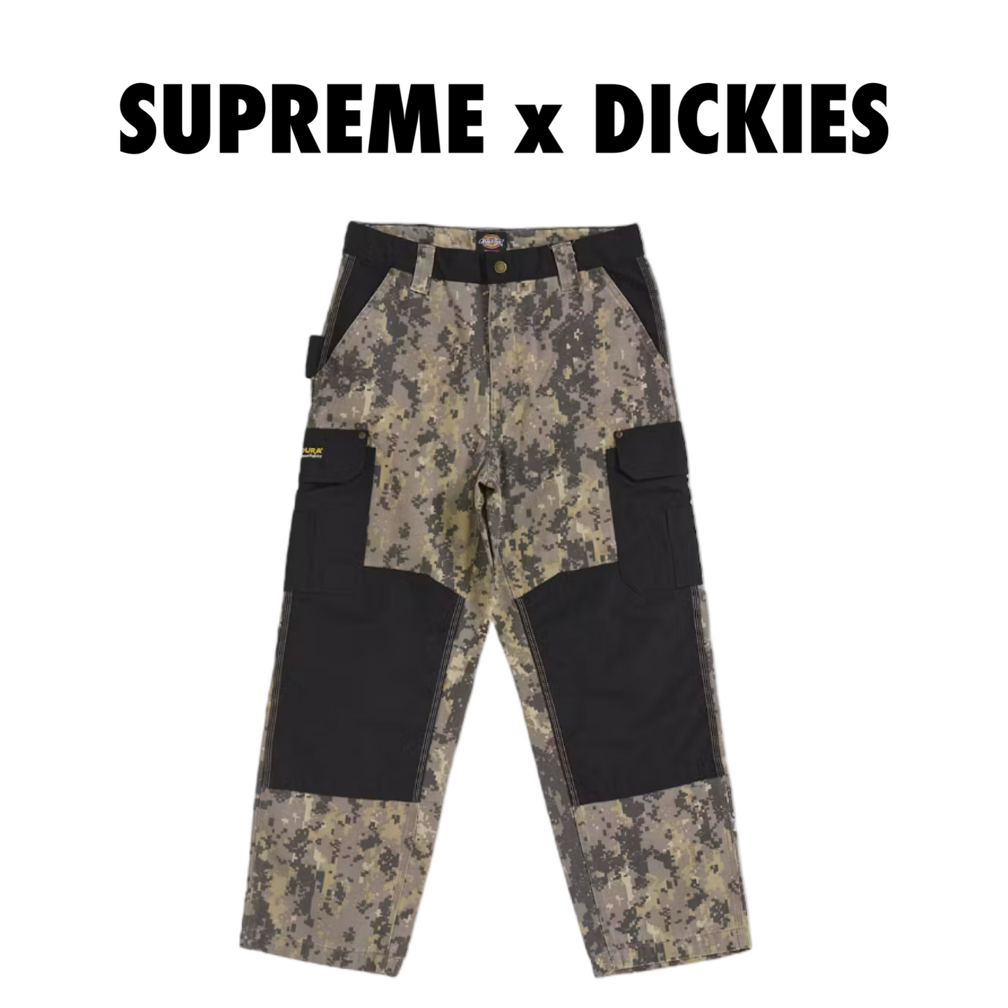 Supreme Dickies Cordura Cargo Pant
Digital Camo