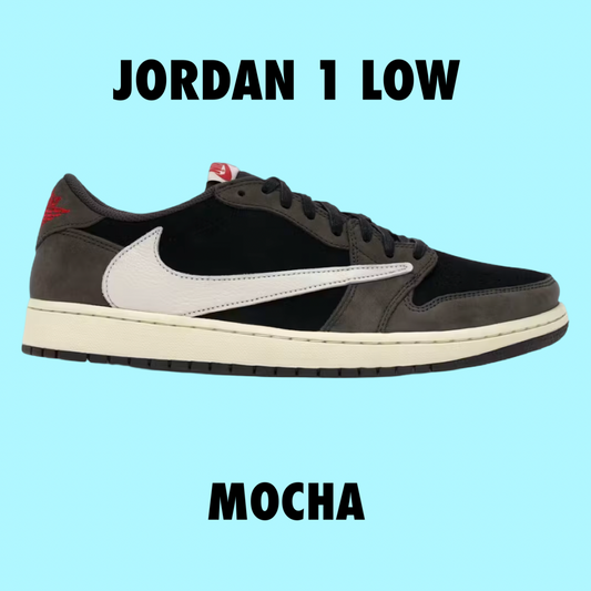 Jordan 1 Retro Low OG SP Travis Scott Mocha