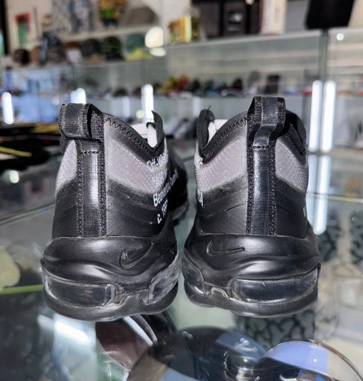 Nike Air Max 97 OFF-WHITE Black 2018 worn