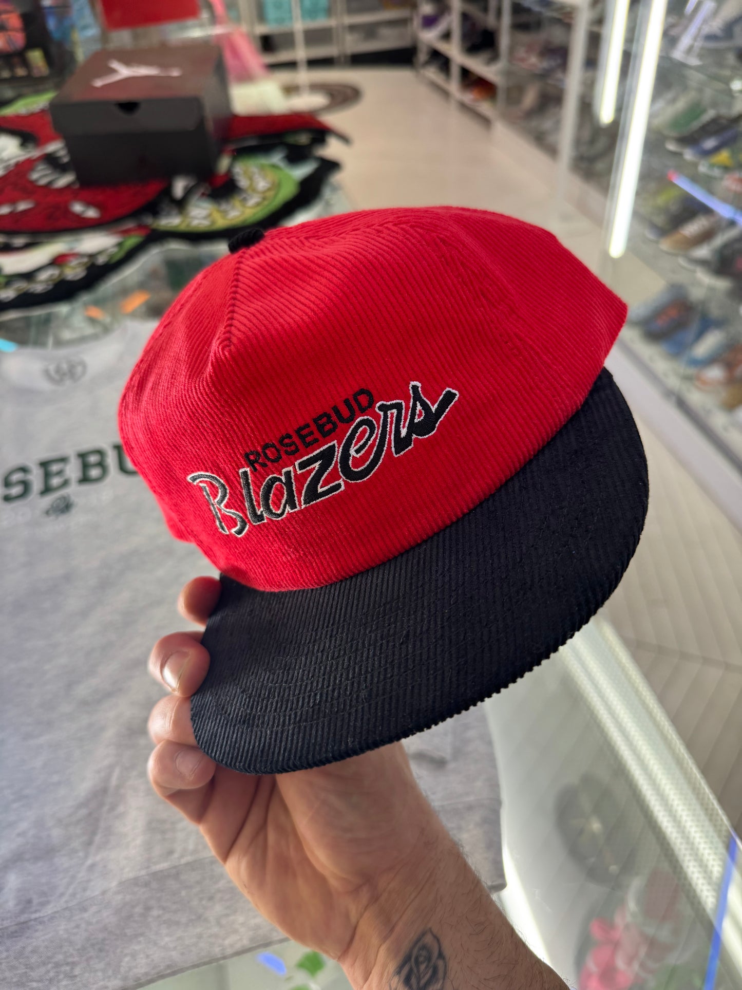 Rosebud Blazers Corduroy Golf Hat