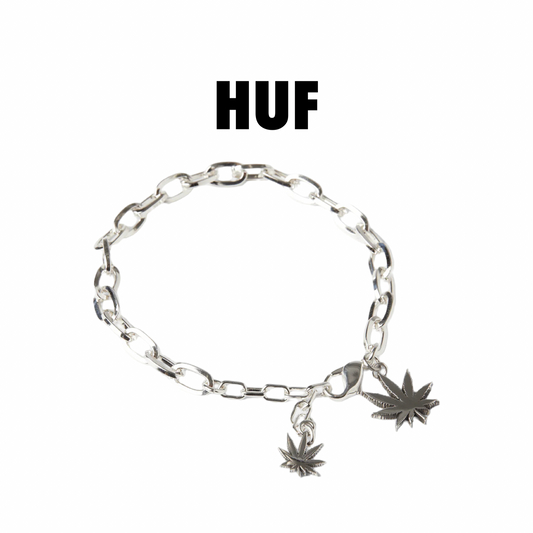 Huf Plantlife Earrings Charm Bracelet