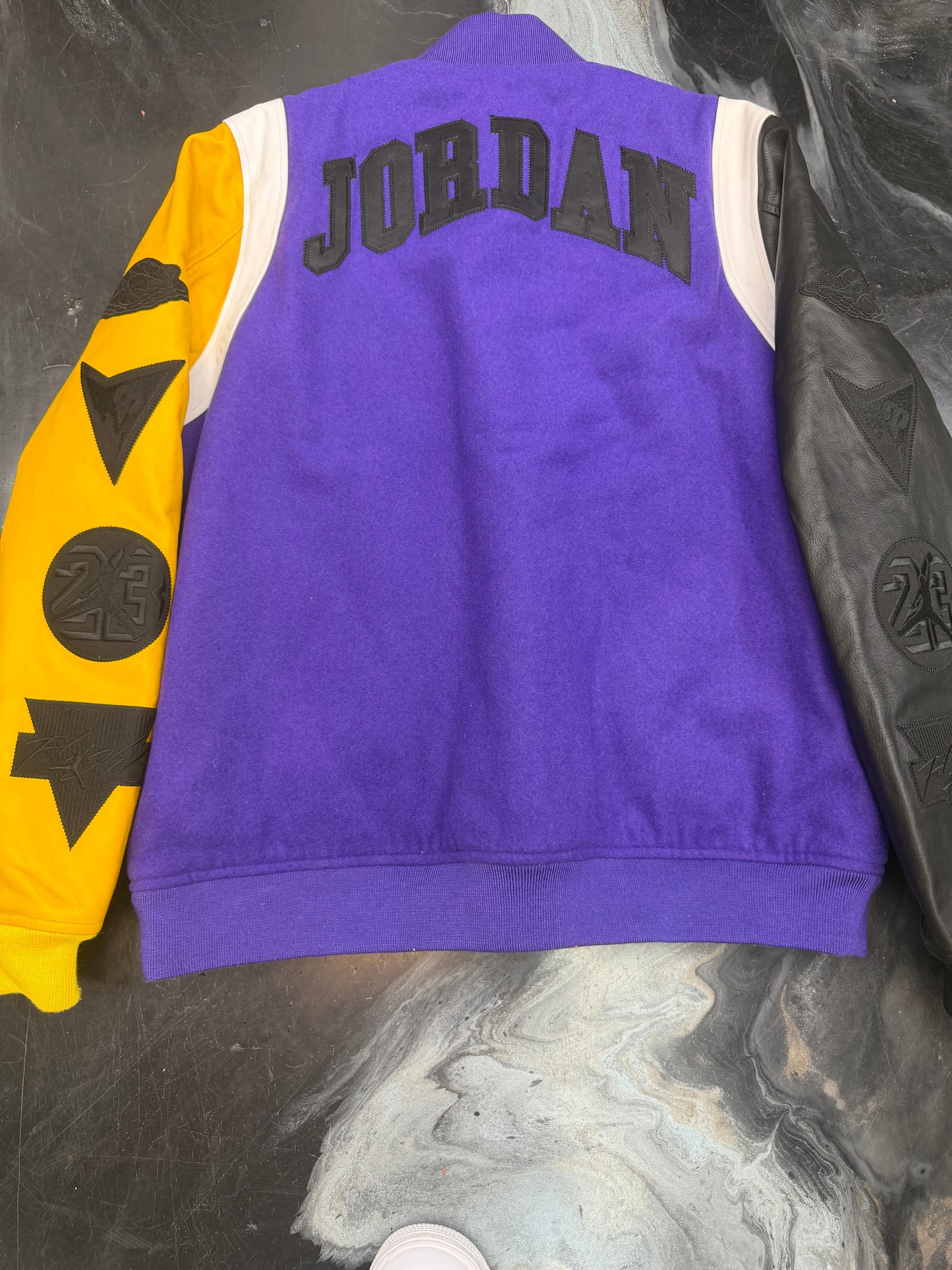NIKE JORDAN DNA VARSITY Jacket  "LAKERS" unreleased !