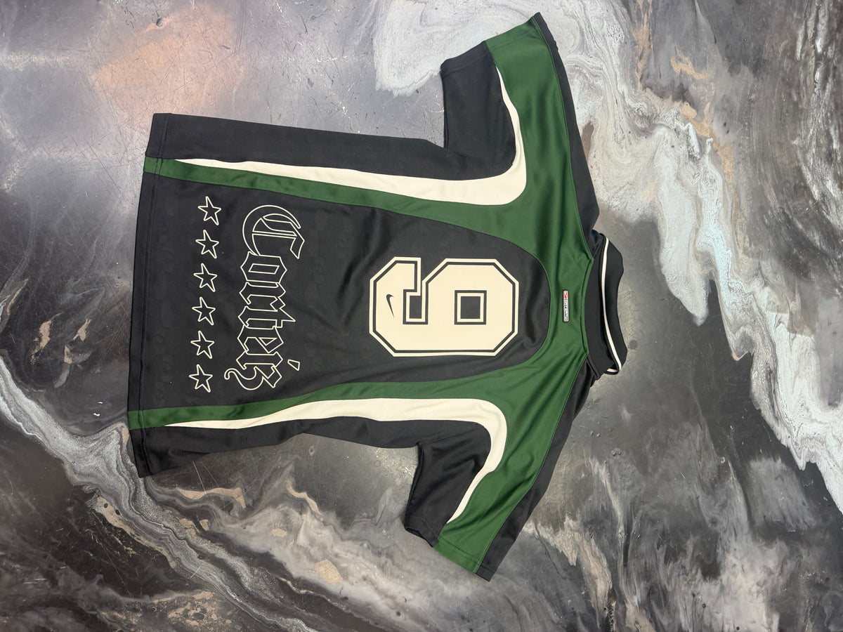 2024 Men Corteiz x Nike NRG Jersey Black Forest Green