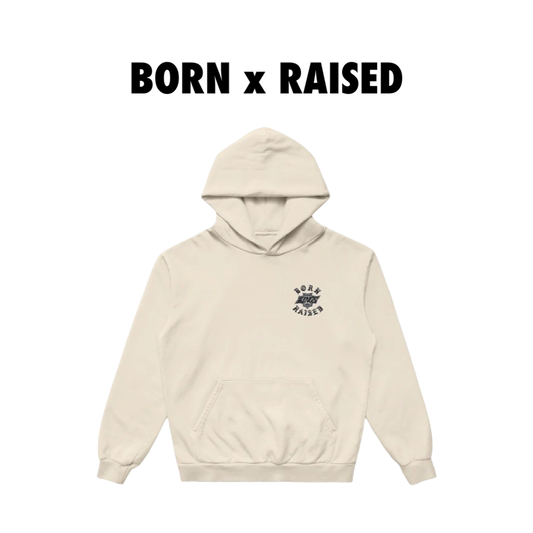 Born Raised x LA Kings Hoodie Crème