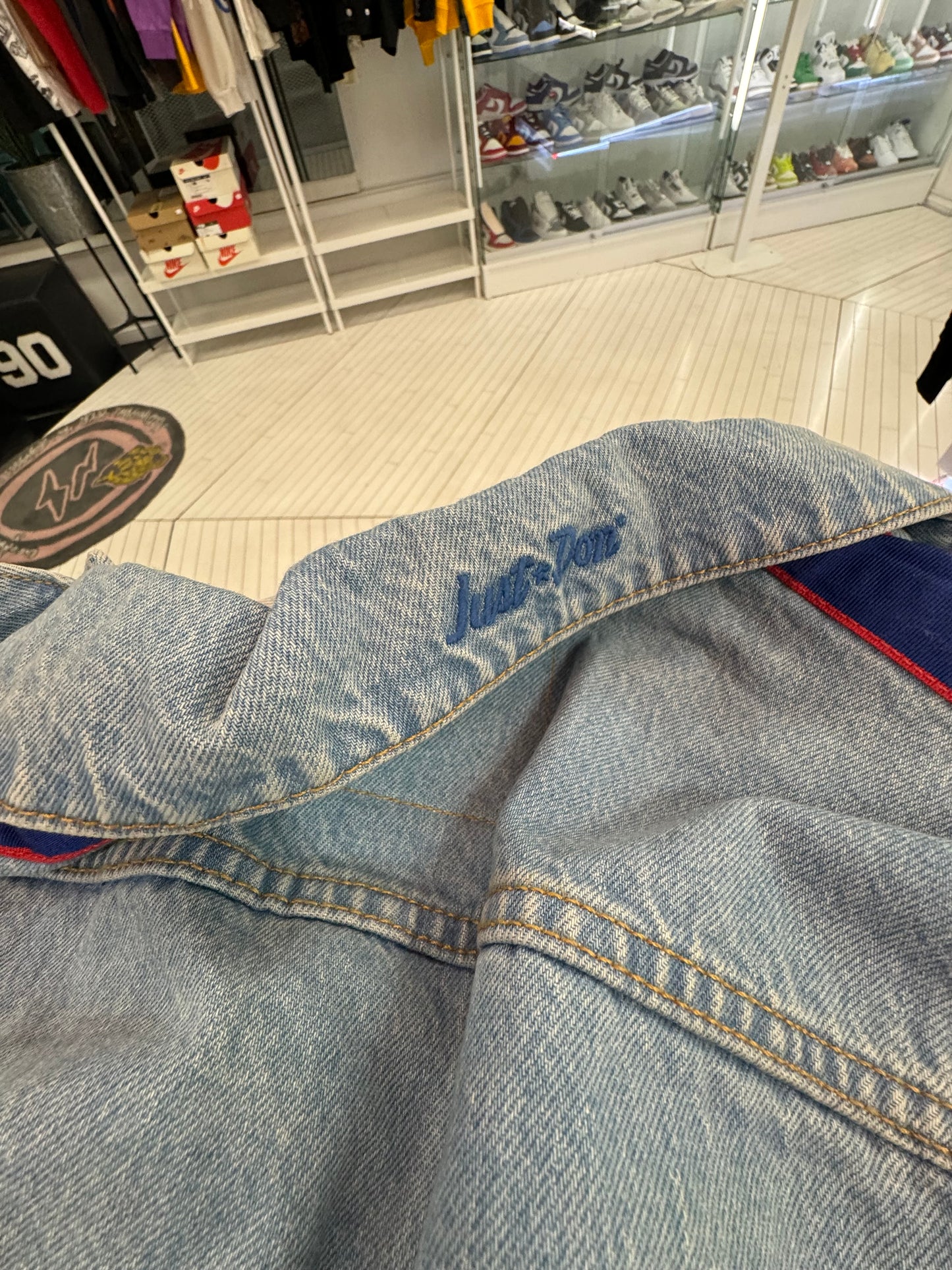 Levi’s x Just Don x NBA collab denim jacket