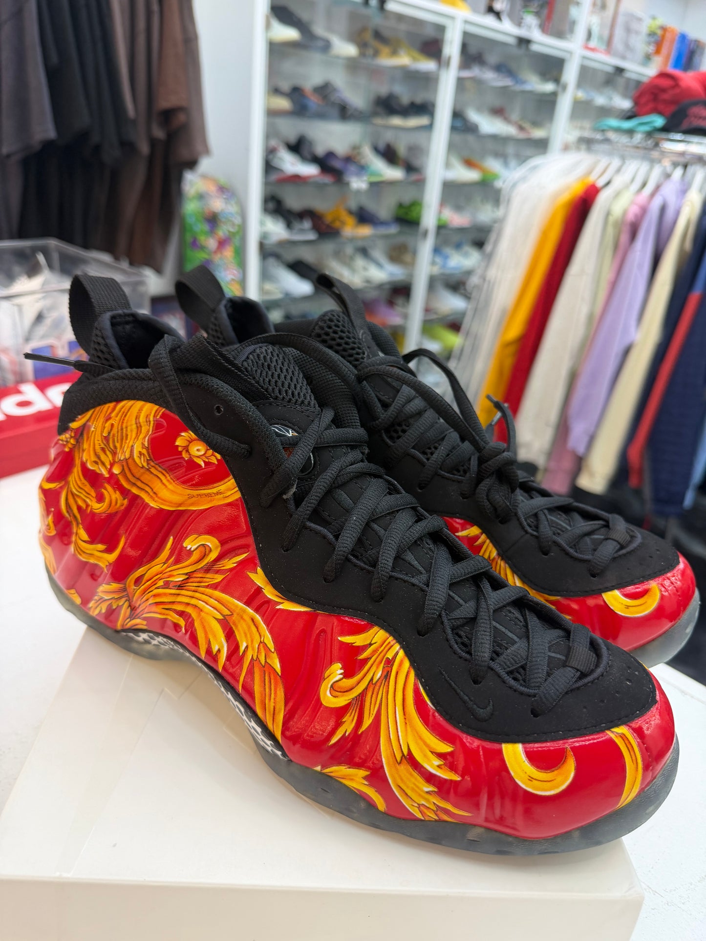 Nike Air Foamposite One Supreme Red 2014