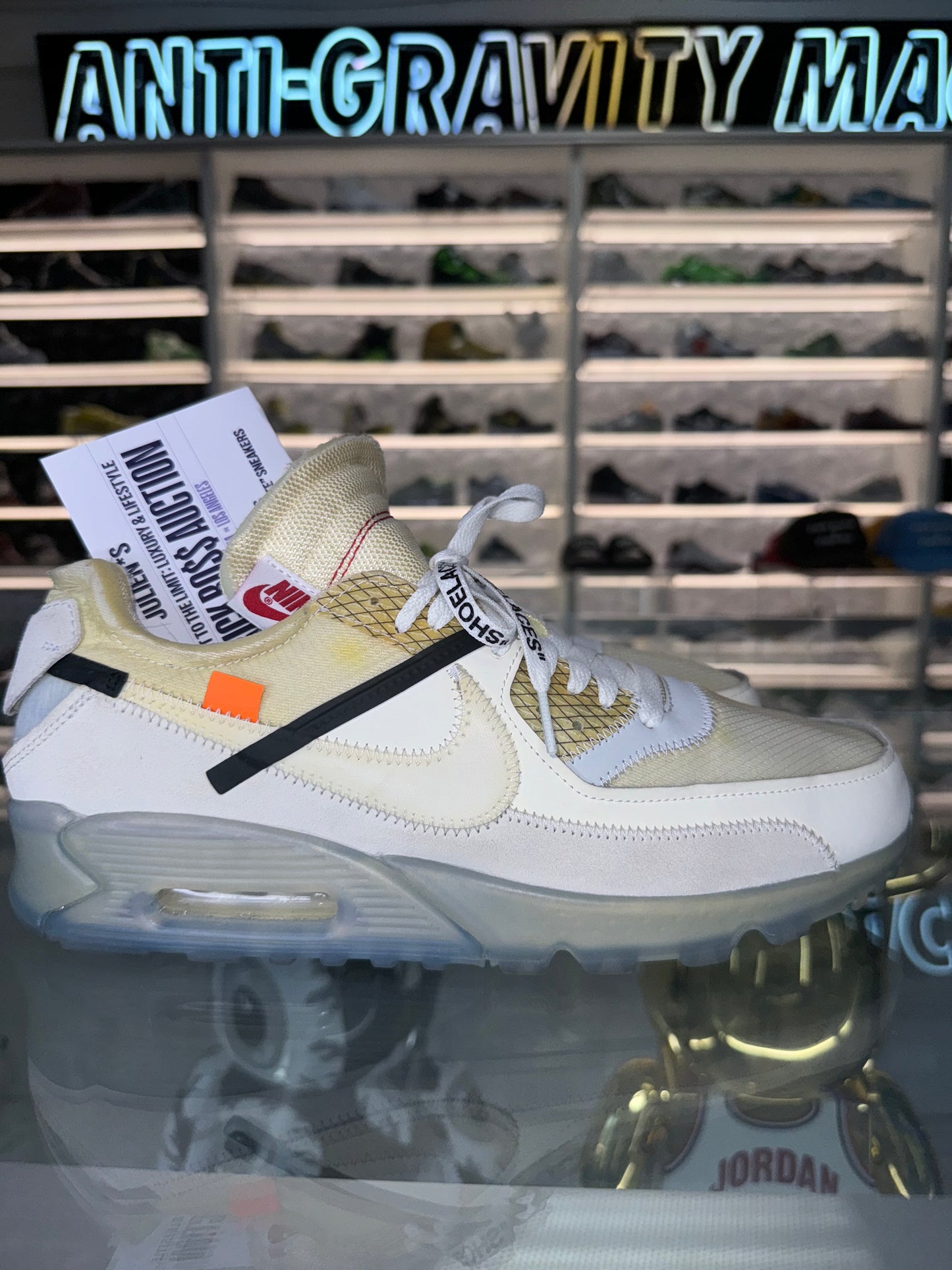 RICK ROSS | NIKE AIR MAX 90 Personal “OFF-WHITE" SNEAKERS