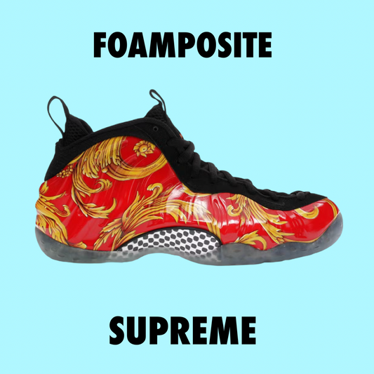Nike Air Foamposite One Supreme Red 2014