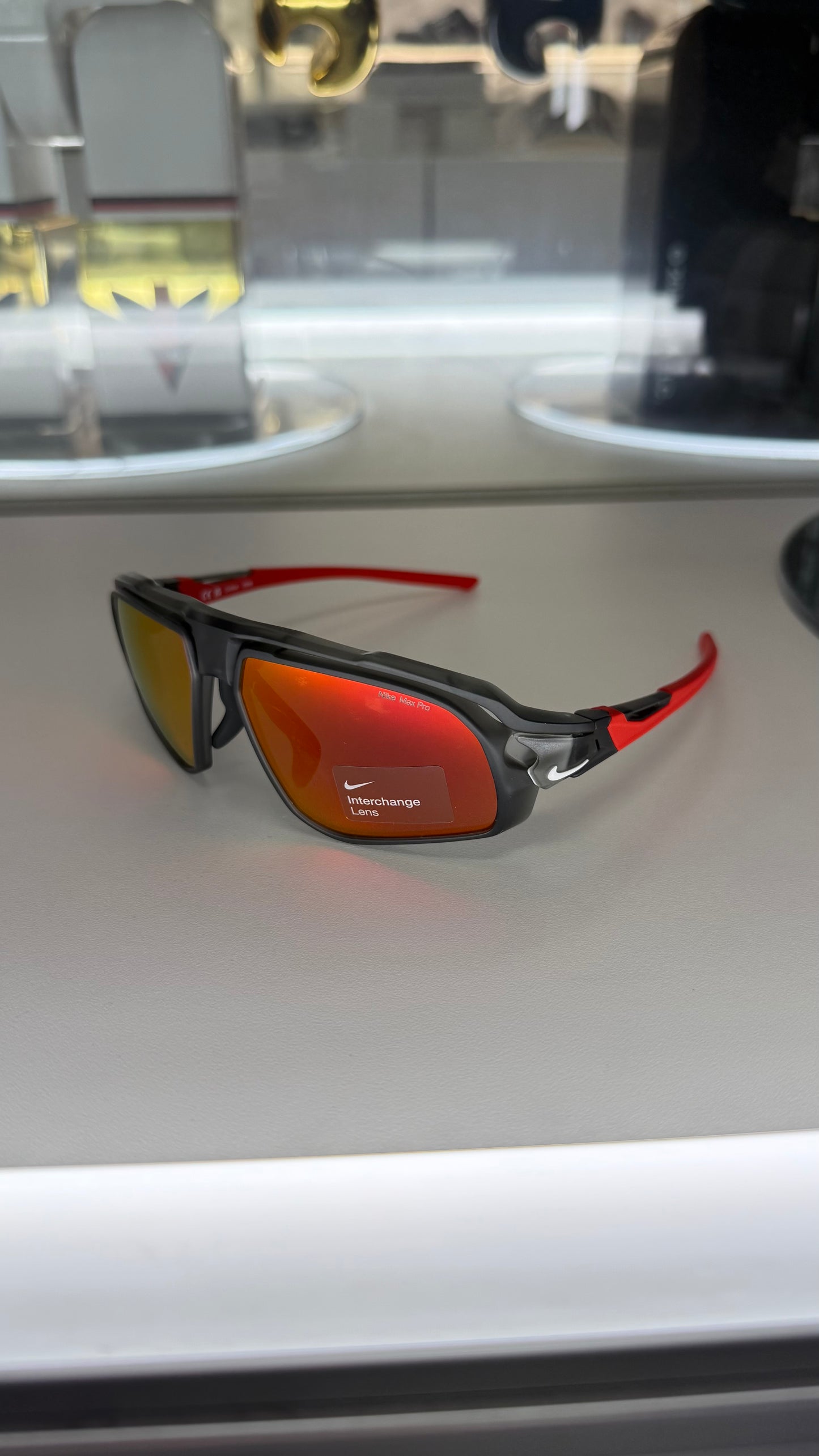 Nike Sunglasses NIKE FLYFREE M Grey red Man