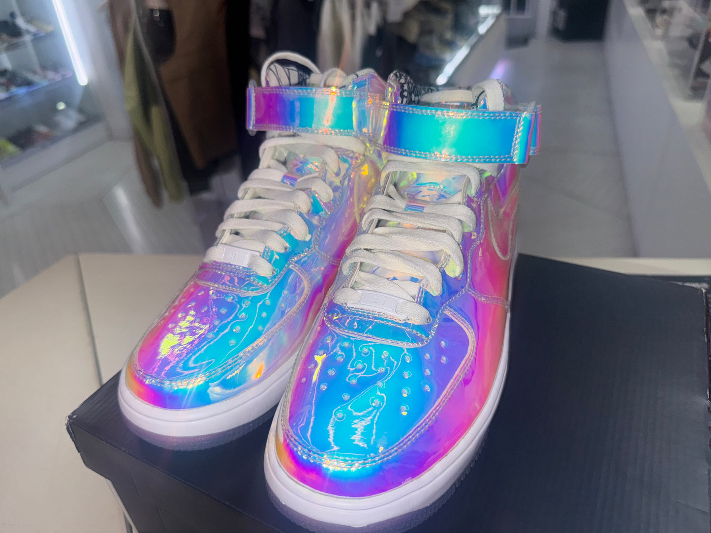 Unreleased Nike Air Force 1 2015 Iridescent - ID NEW All Star NYC