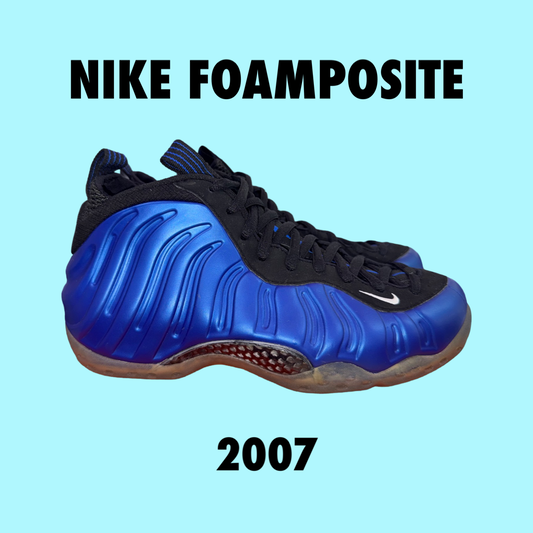 2007 Nike FOAMPOSITE Royal Blue