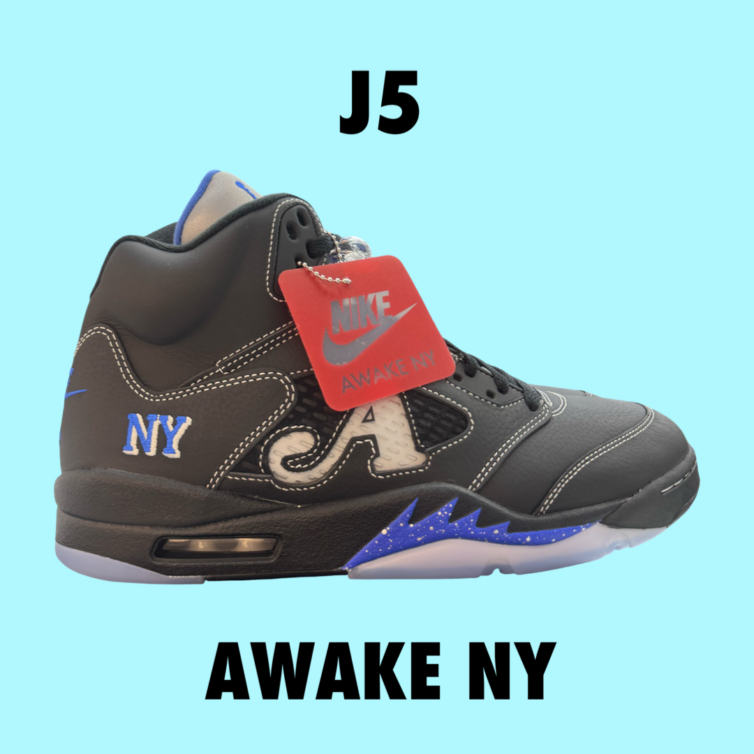 Jordan 5 Awake NY Black
