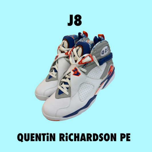 New Nike Air Jordan 8 Quentin Richardson Q23 PE 1/23