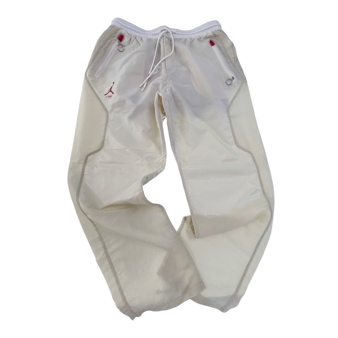 JORDAN X OFF-WHITE FLC WVN PANT - FOSSIL/ SAIL/ UNIVERSITYRED