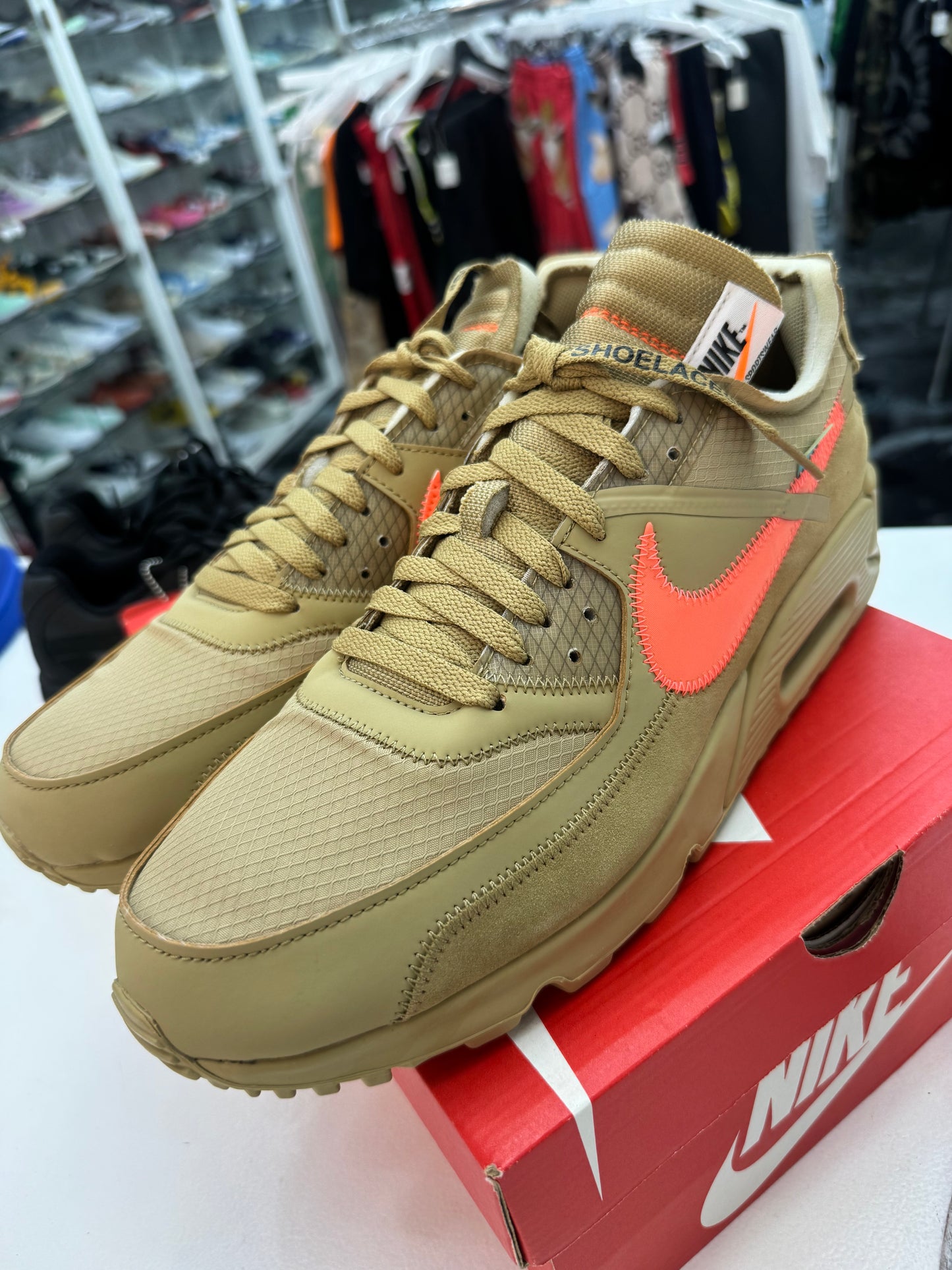 Nike Air Max 90 Off-White Desert Ore