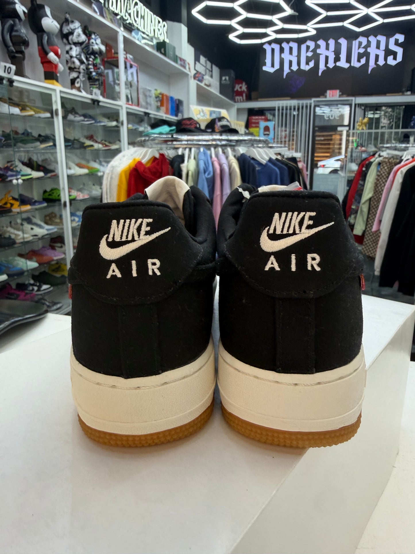 Nike Air Force 1 Low Supreme Black 2012