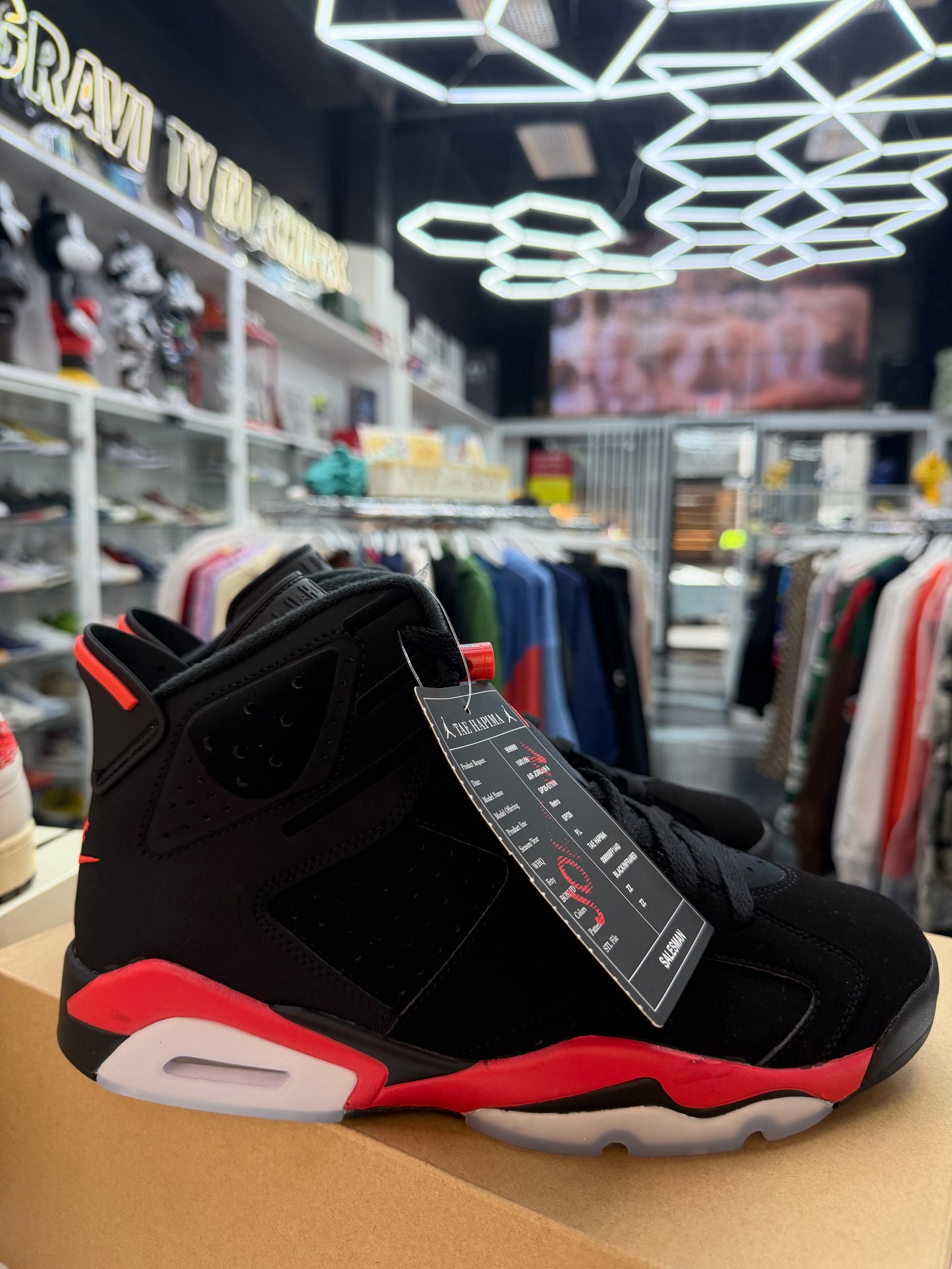 Jordan 6 Retro Infrared Salesman