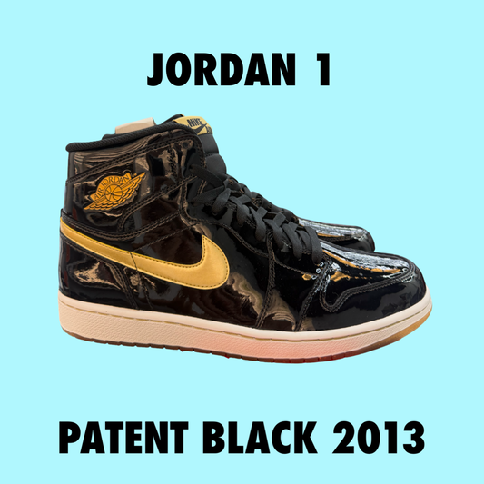 Jordan 1 Retro Patent Black 2013 Promo