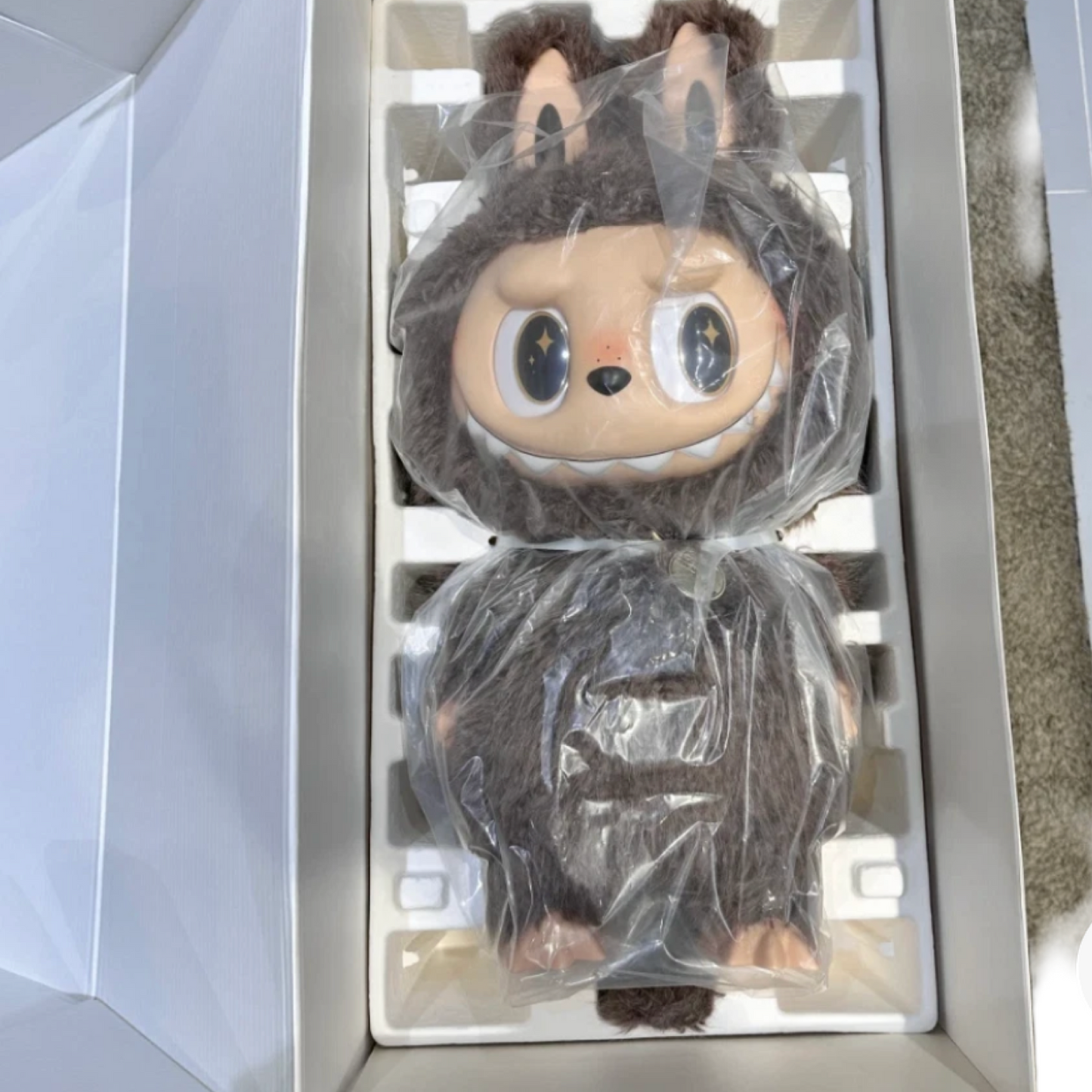 Pop Mart Labubu The Monsters ZIMOMO I Found You Vinyl Doll + Tote Bag