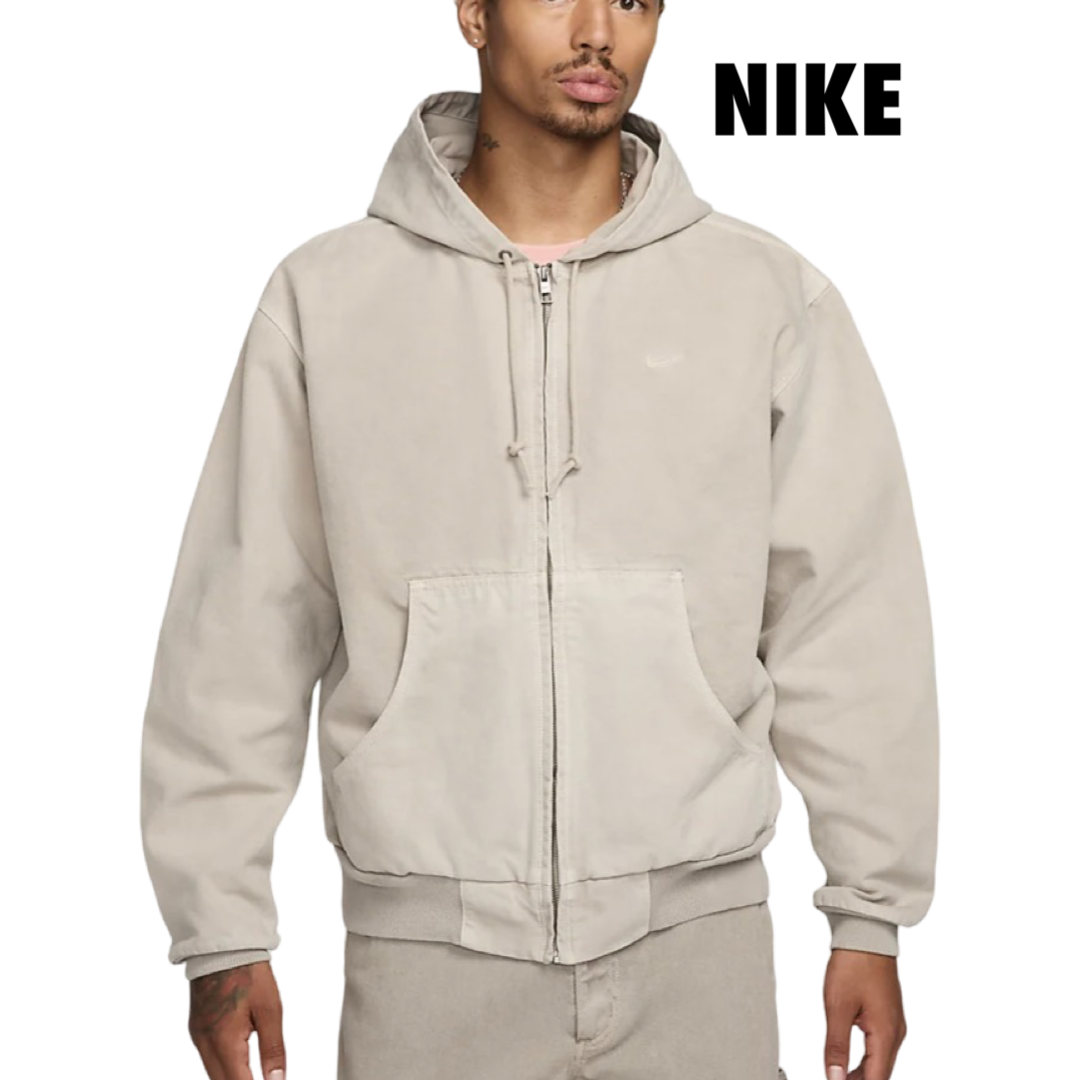 Nike Canvas Work Jacket Unlined Zip Orewood