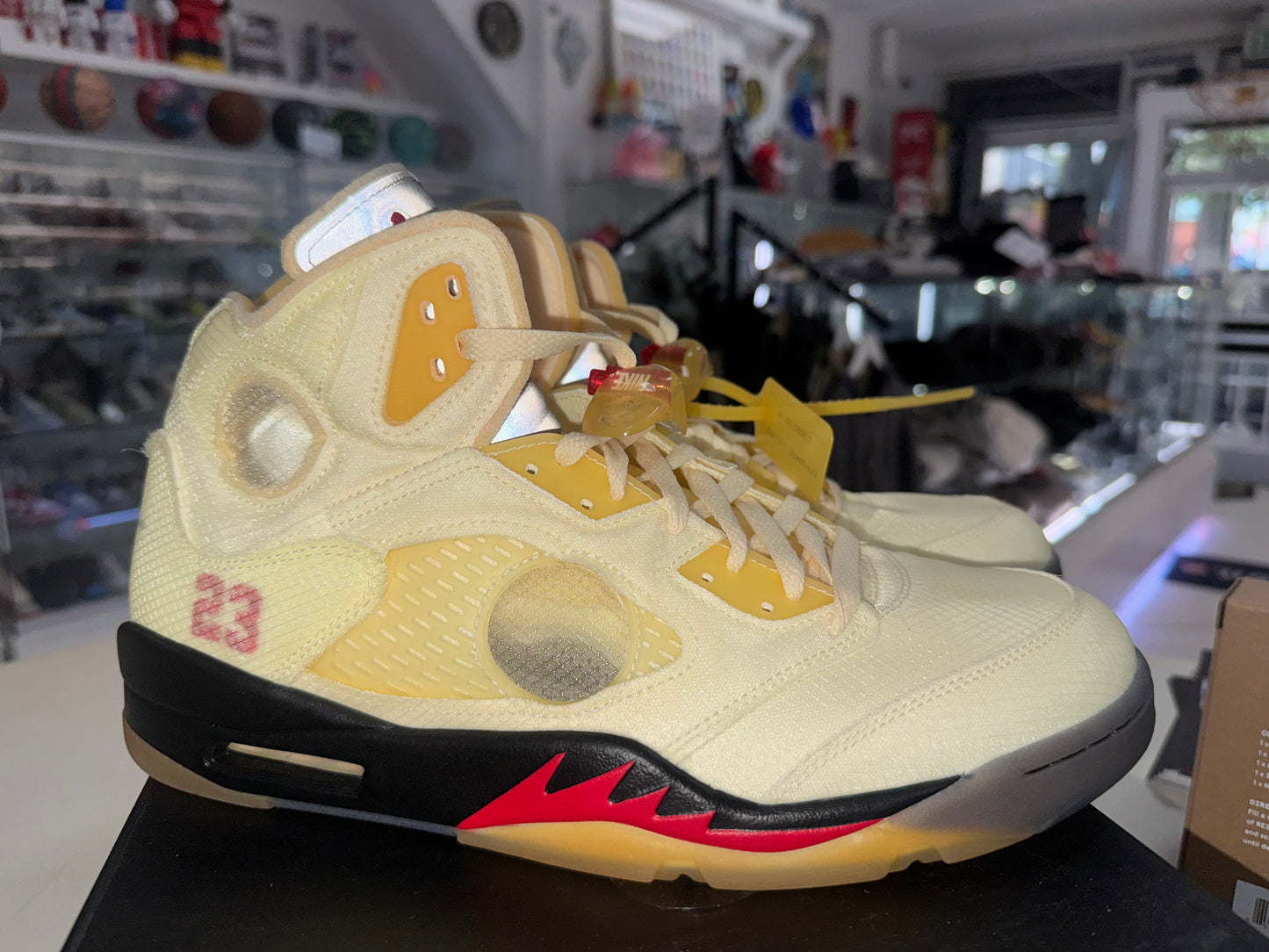 Jordan 5 OFF-WHITE Sail 2020