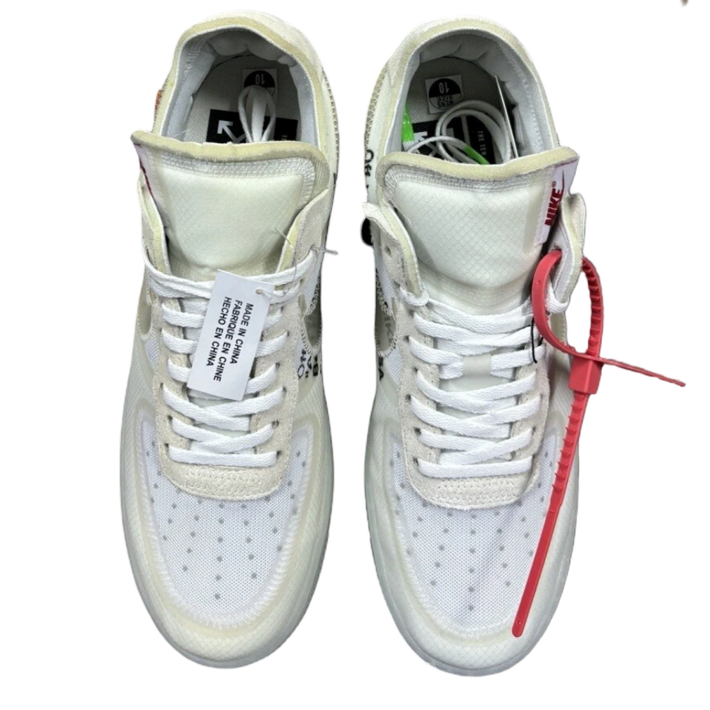 Off White x Nike Air Force 1 Low The Ten 2017