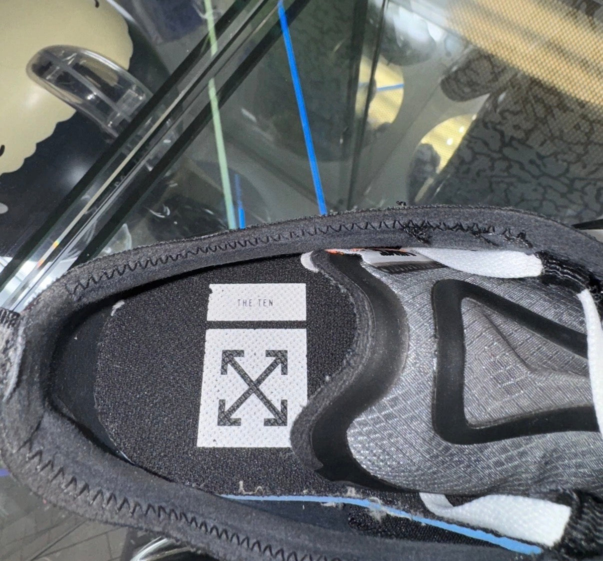 Nike Air Max 97 OFF-WHITE Black 2018 worn