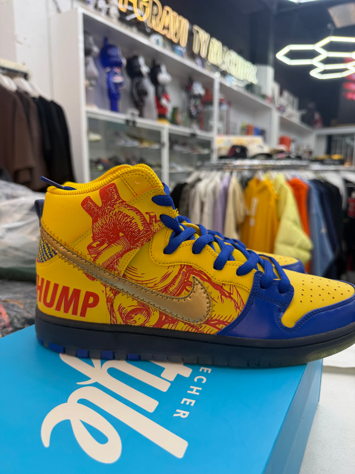 Nike SB Dunk High Finnigan Mooney 15th Anniversary Doernbecher 2019