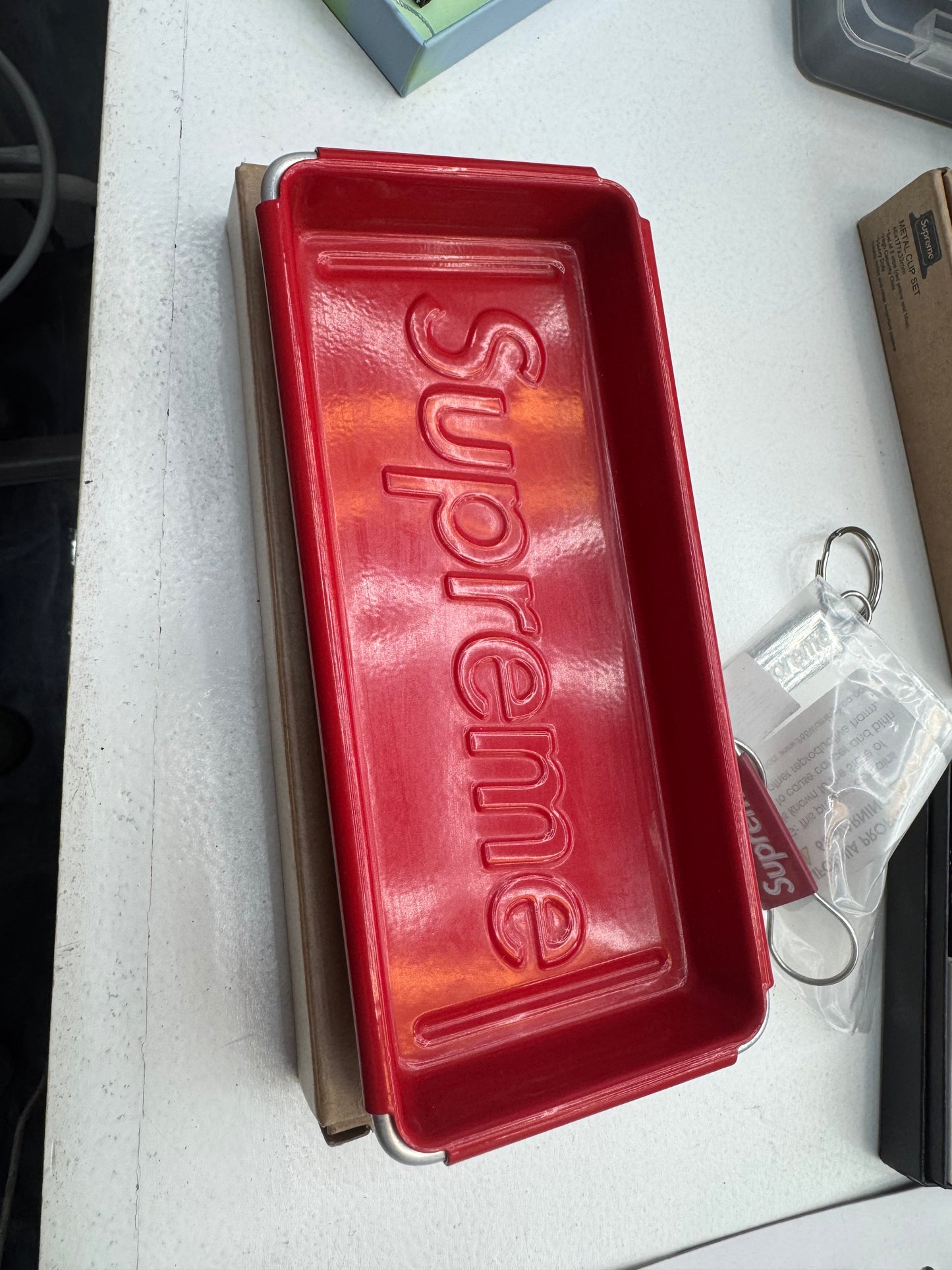Supreme Dulton Tray (Red) SS23